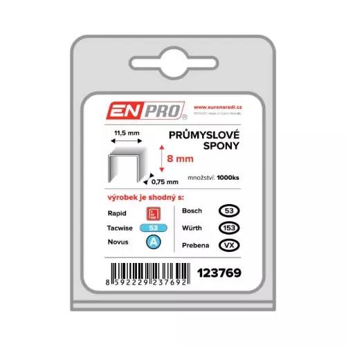 Spony PROFI 530/08mm  1000ks 23769